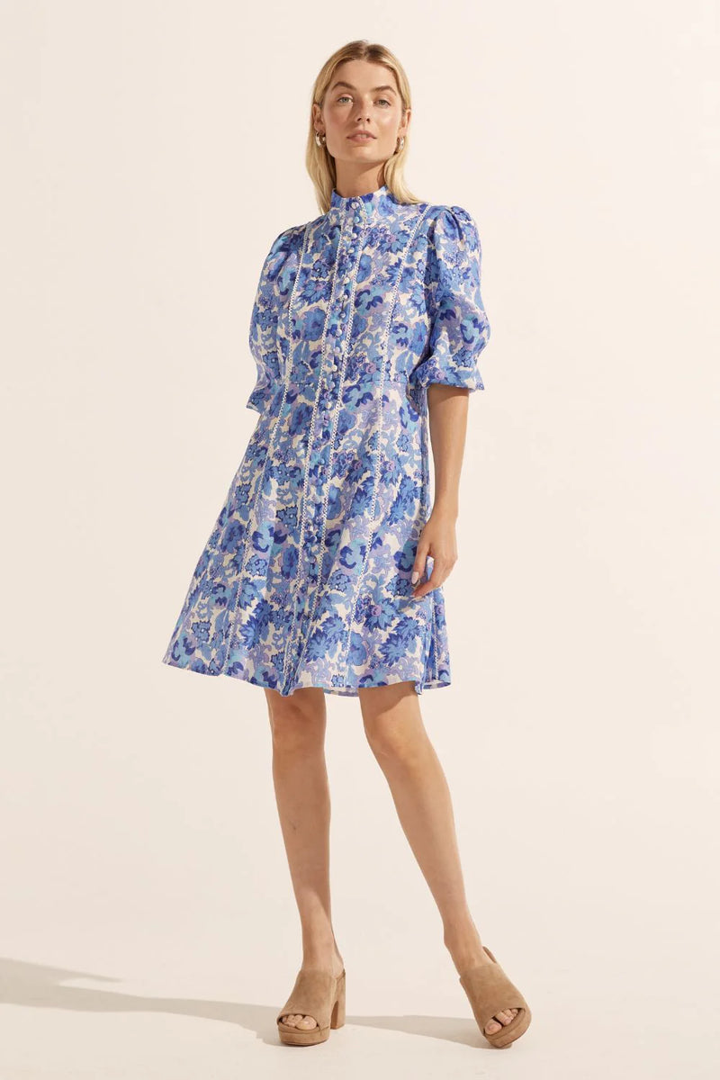 Jargon Dress in Pacific Floral Jargon Dress in Pacific Floral