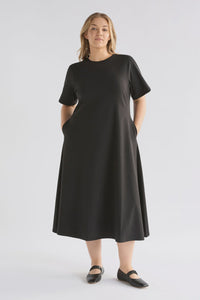 Mana Scuba Dress / Black