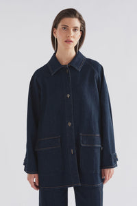 Myes Denim Jacket / Dark Blue Rinse