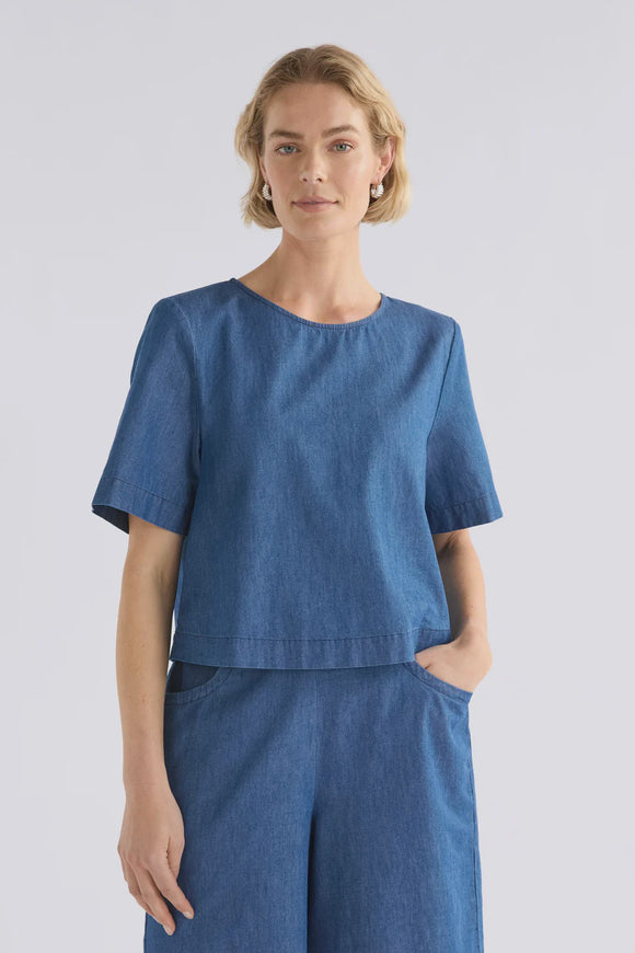 Honnor Top / Denim