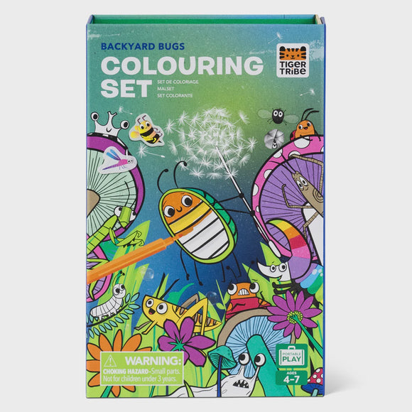 Colouring Set / Backyard Bugs