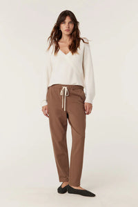 Luca Twill Jogger / Tobacco
