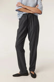 Vincent Wool Pant / Grey Pinstripe