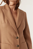 August Wool Coat / Camel