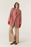 Brenan Coat / Red Twill