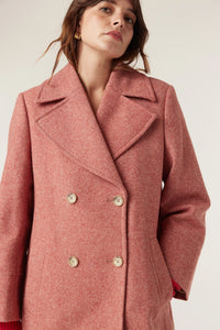 Brenan Coat / Red Twill