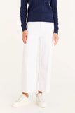 Gloria Twill Pant / White