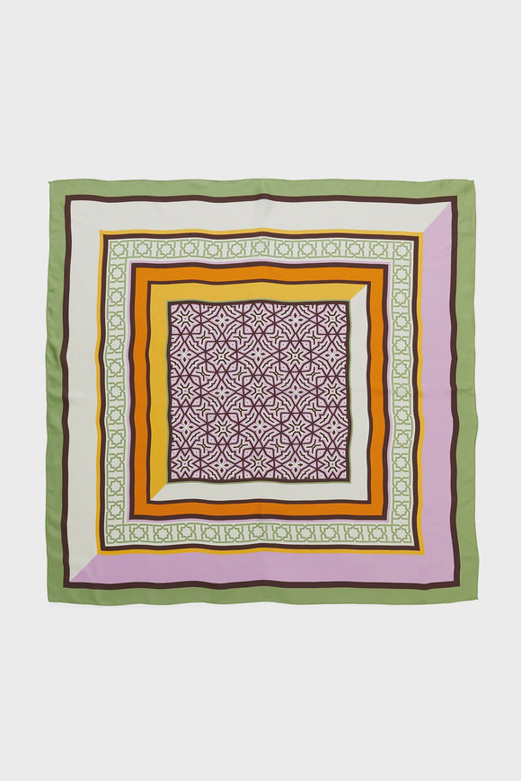 Nova Scarf / Lattice Print