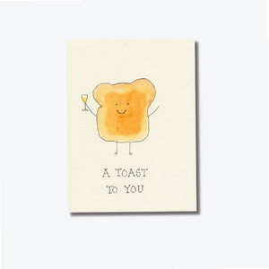 ECRIRE Card / A Toast To You
