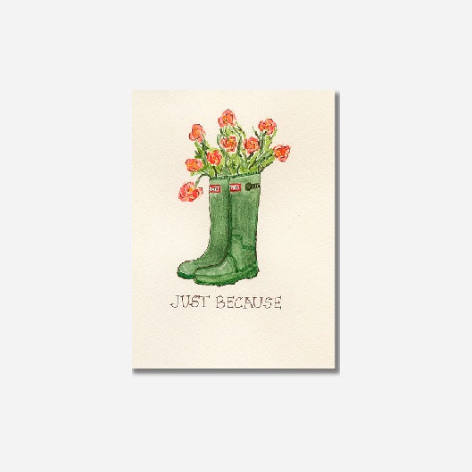 ECRIRE Card / Just Because