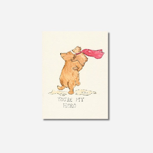 ECRIRE Card / You're My Hero