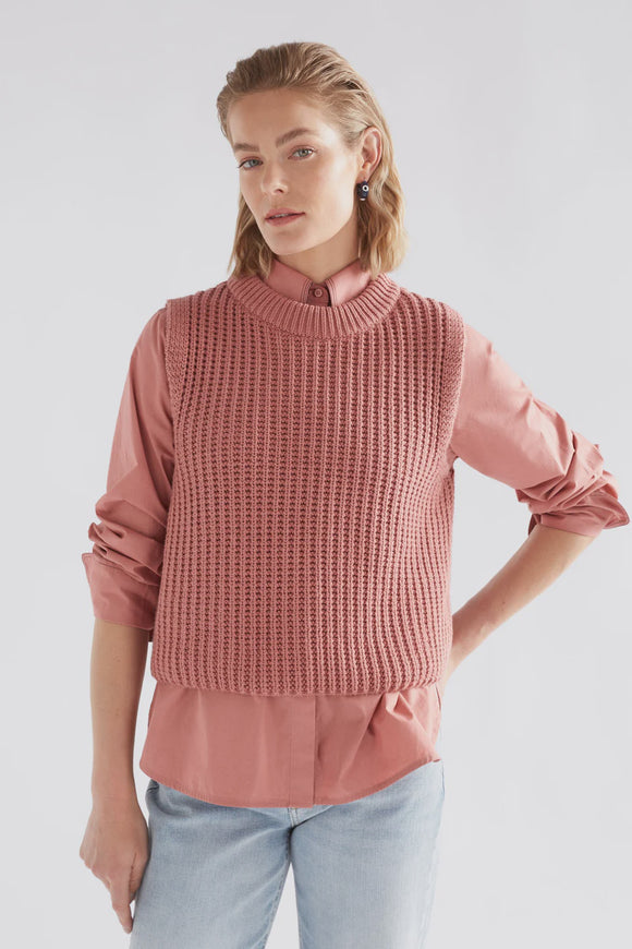 Arp Vest / Clay Pink