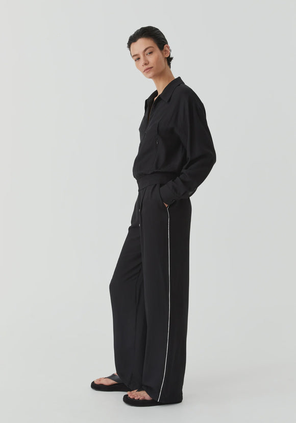 Pedro Stripe Pant / Black