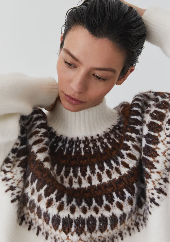 Terrance Knit Pullover / Cream