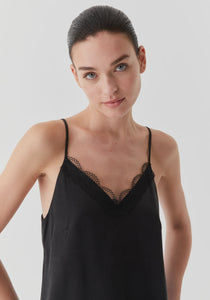 Violet Lace Cami / Black