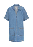 Romeo Denim Dress / Blue