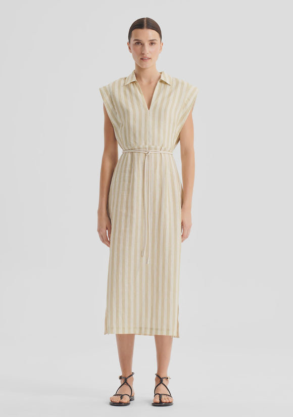 Cybil Linen Dress / Stripe