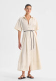 Maisey Linen Dress / Ecru