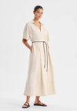 Maisey Linen Dress / Ecru