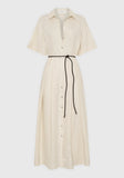 Maisey Linen Dress / Ecru