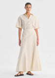 Maisey Linen Skirt / Ecru
