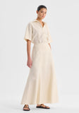 Maisey Linen Skirt / Ecru