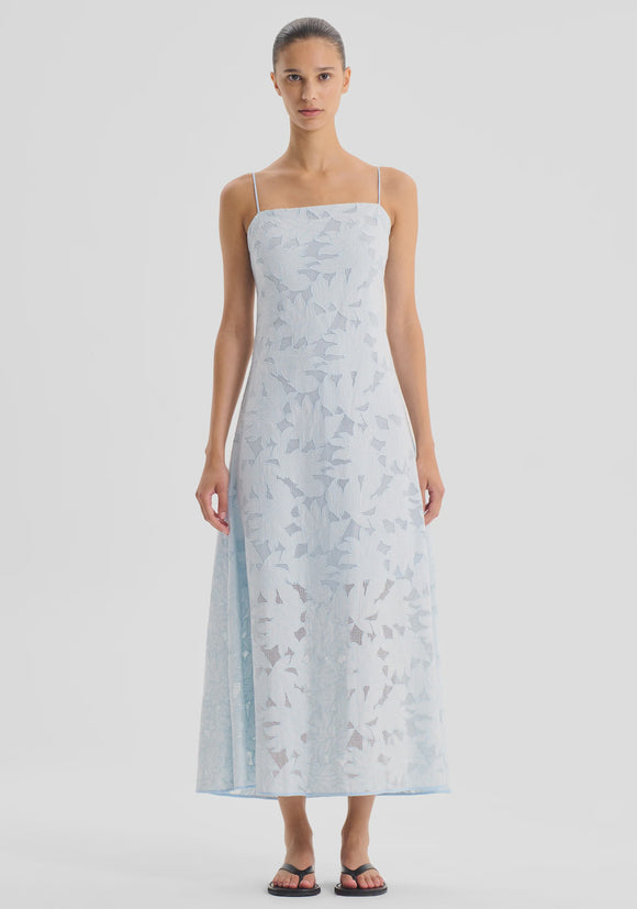 Marnie Anglaise Dress / Pale Blue