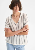 Pippa Knit Polo / Stripe