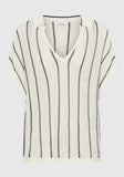 Pippa Knit Polo / Stripe