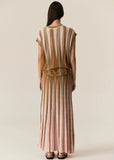 Tedd Knit Skirt / Ginger & Pink