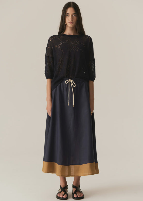 Speck Skirt / Ink & Ginger