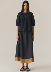 Carsen Top / Dark Wash