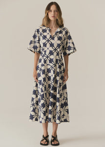 Turin Dress / Blue Turin