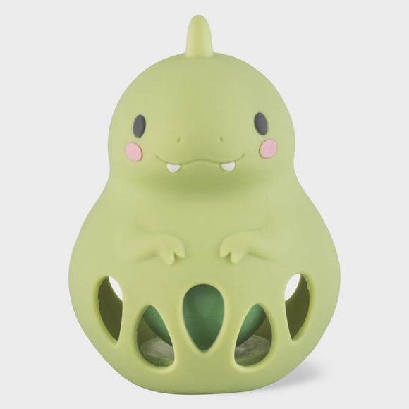 Silicone Rattle / Dino
