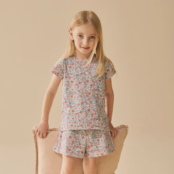 Short Sleeved Pyjamas / Summer Bloom