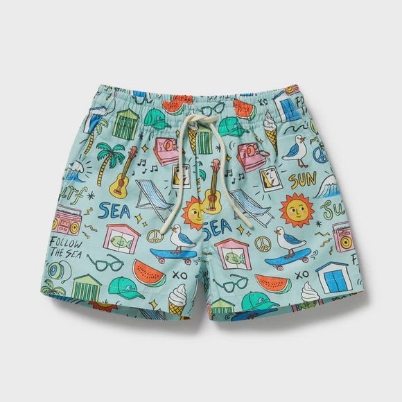 Swim Board Short / Sun Surf & Sea