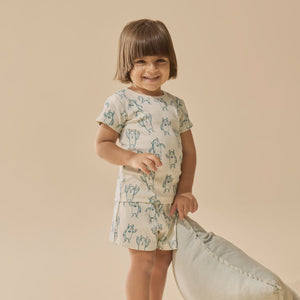 Short Sleeved Pyjamas / Yeti