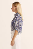 Adage Top / Navy Stripe