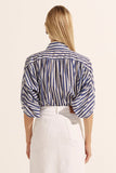 Adage Top / Navy Stripe