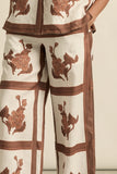 Gesture Pant / Coffee Collage