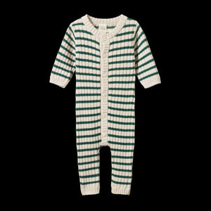Lou Knit Suit / Pine Stripe