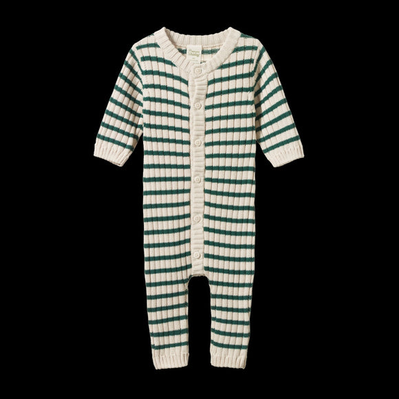 Lou Knit Suit / Pine Stripe