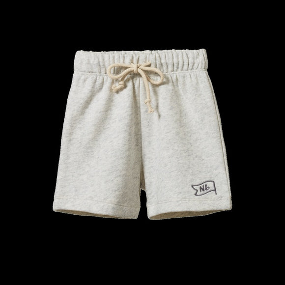Jimmy Knit Shorts / Grey Marl