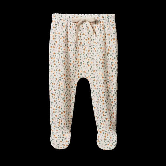 Footed Rompers / Pollyanna Print