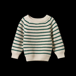 Billy Jumper / Pine Stripe