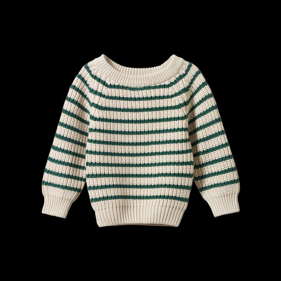 Billy Jumper / Pine Stripe