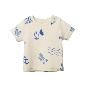 River Tee Terry / Atlantic Print