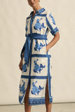 Roam Dress / Azure Collage