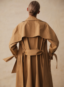 Josephine Trench Coat / Tobacco