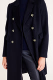 Windsor Wool Coat / Navy